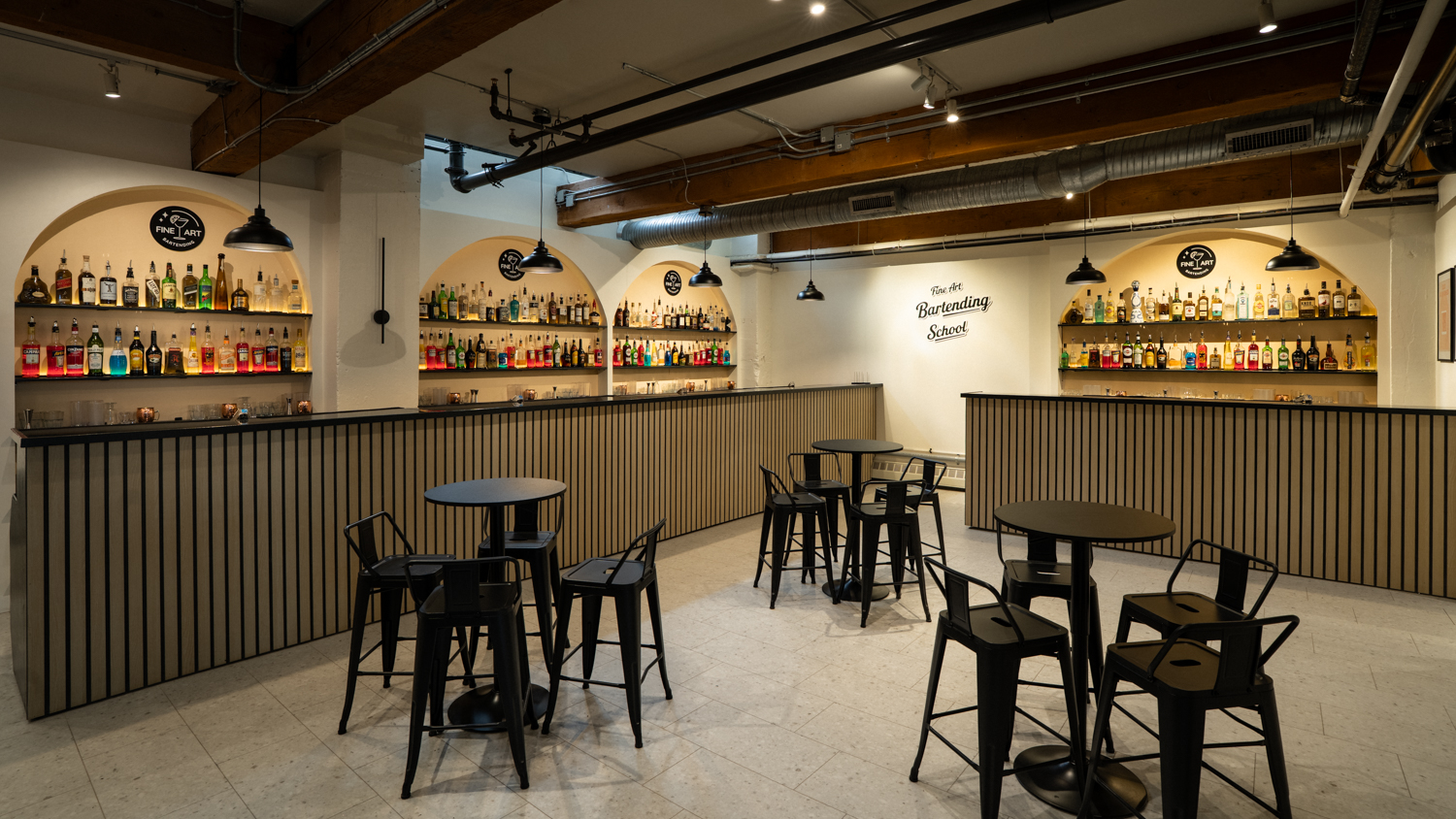 Fine Art Bartending Interior