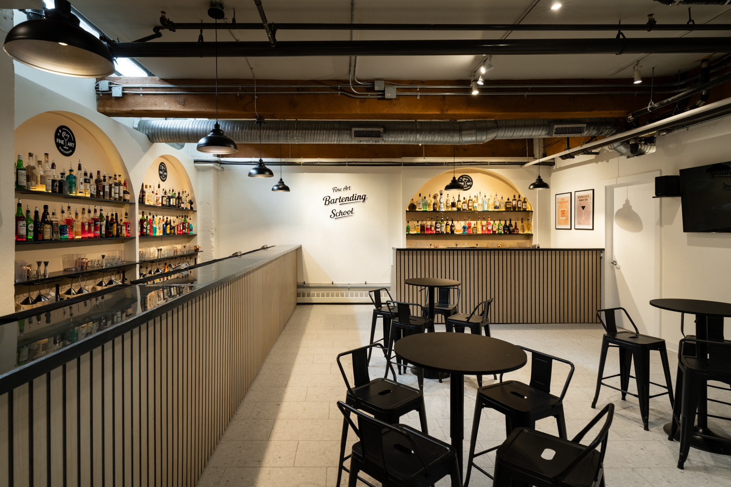 Fine Art Bartending Interior